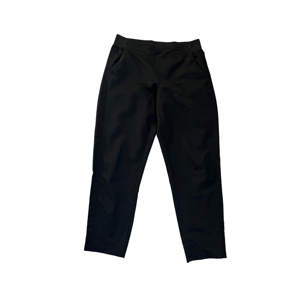 32 Degrees Black Straight Leg Pants XS Active Pull On Travel Minimalist Gorpcore